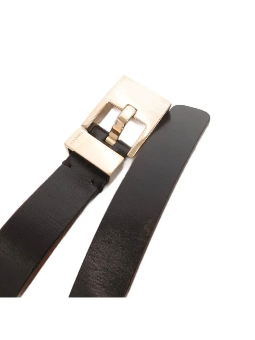 Gucci name belt